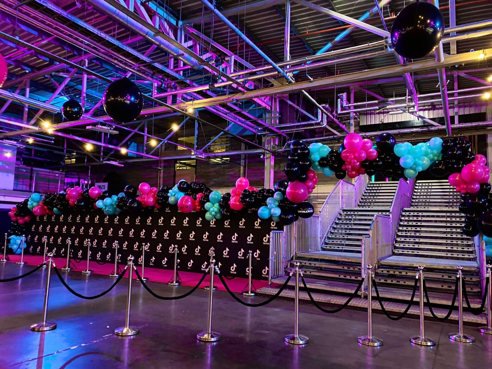 Corporate 1 TikTok Christmas Party Step and Repeat