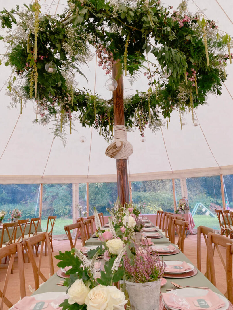 Wedding Decoration and Styling 2 Wedding Floral Ring