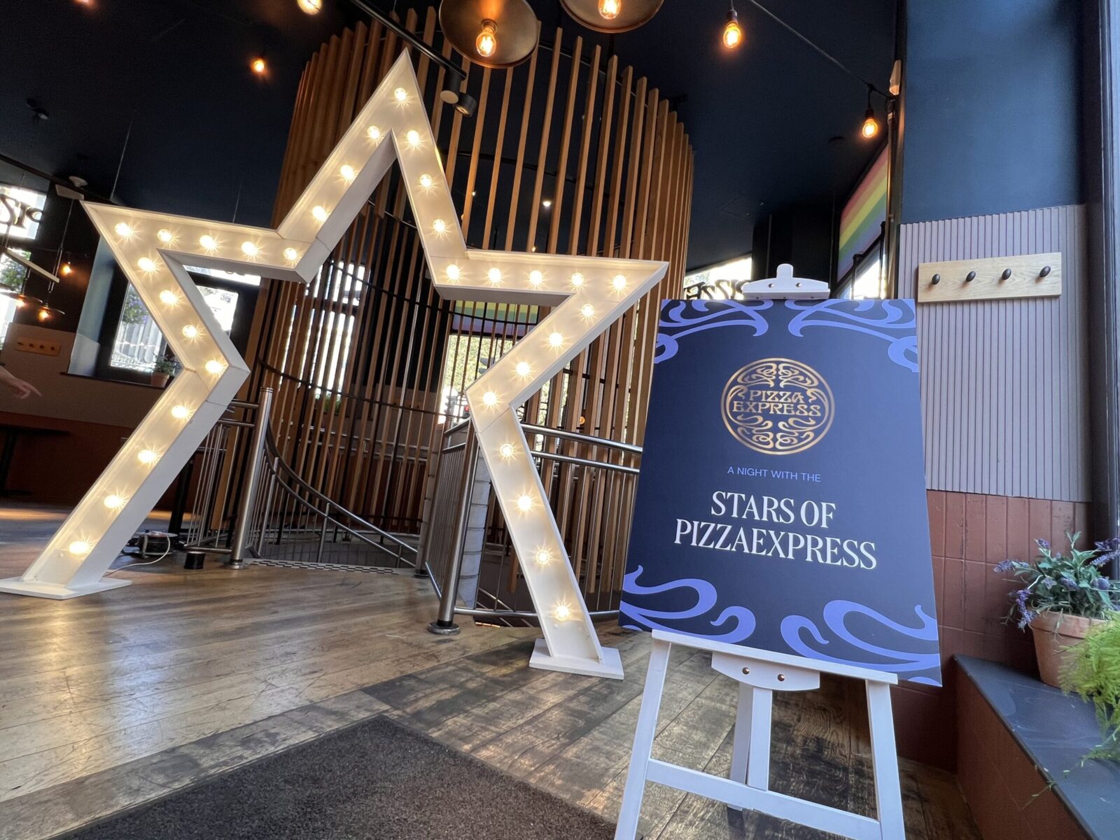 Awards Night Pizza Express 1 Pizza Express Awards Night Walk-Through Light-Up Star Entrance